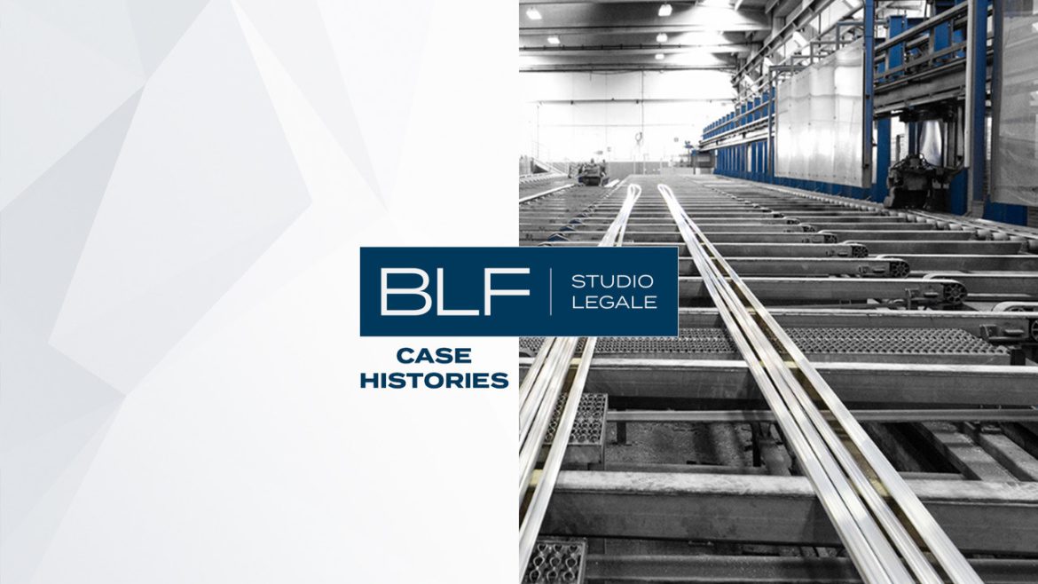 BLF With Profilati S.P.A. in the purchase of an innovative press line