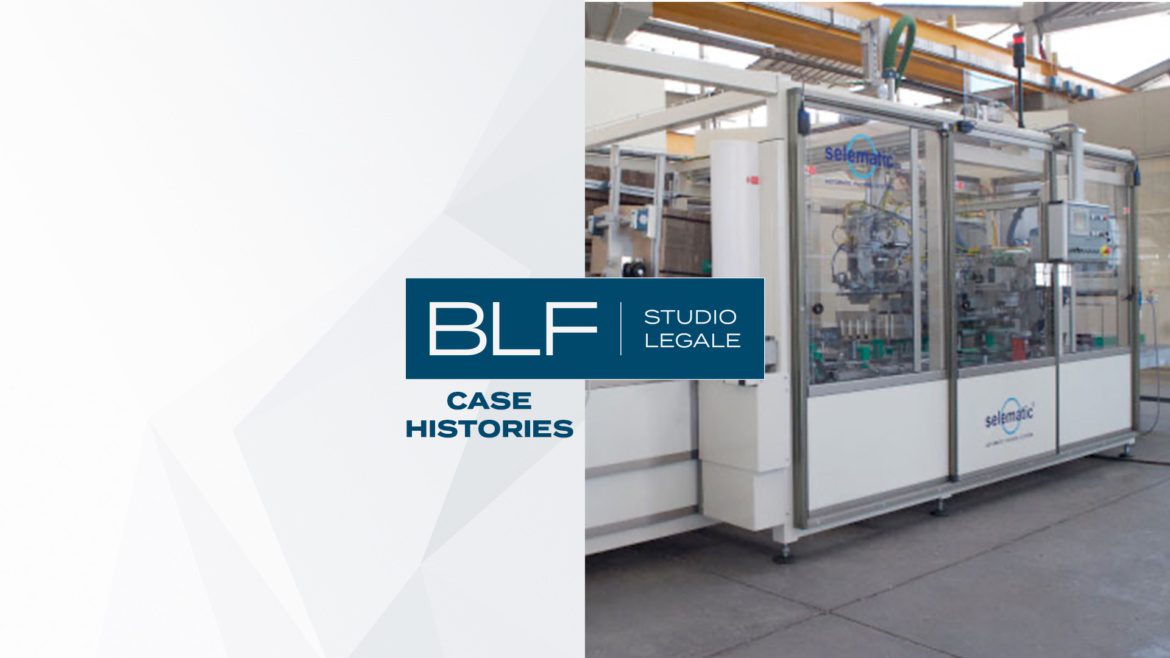 BLF Studio Legale con Mandarin Capital Partners nell’acquisto di Selematic S.p.A.